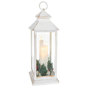 Christmas Tall Candle Lantern Triple Flame - KELLY'S SMELLIES