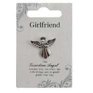 Girlfriend Guardian Angel Pin Badge Brooch - KELLY'S SMELLIES