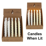 Led Luxe Twist Candle - KELLY'S SMELLIES