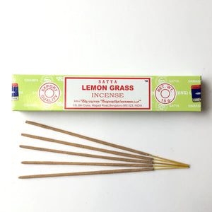 Lemongrass Incense Sticks By SatYa - KELLY'S SMELLIES
