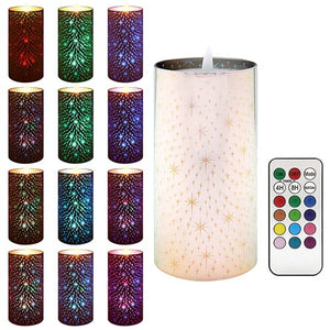 Colour Changing Led Candle With Remote Control - KELLY'S SMELLIES