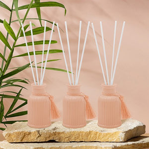 Peony & Blush Suede Trio Of Diffusers Gift Set