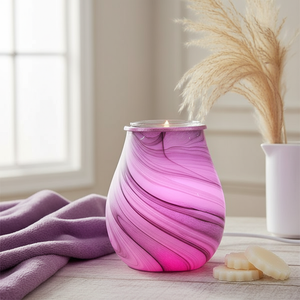 Marble Swirl Warmer Social Media Banner
