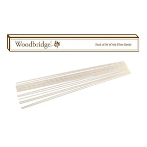 Pack Of 50 White Fibre Reeds For Reed Diffusers