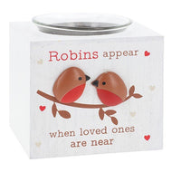 Robins Appear Tealight Candle Holder - KELLY'S SMELLIES