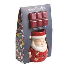 Load image into Gallery viewer, Santa Tealight Wax Melt Warmer &amp; Wax Melts
