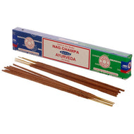 Satya Nag Champa & Ayurveda Incense Sticks - KELLY'S SMELLIES