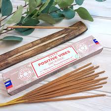 Satya Positive Vibes Incense Sticks - KELLY'S SMELLIES