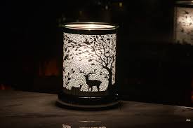 Silhouette Stag & Woodland Deer Electric Wax Melt Warmer - KELLY'S SMELLIES