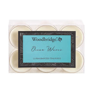 Ocean Waves Pack Of 12 Scented Tealights