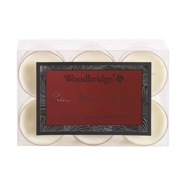 Spiced Winter Berries Pack Of 12 Scented Tealights