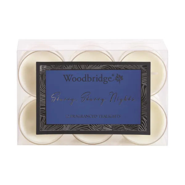 Starry, Starry Nights Pack Of 12 Scented Tealights