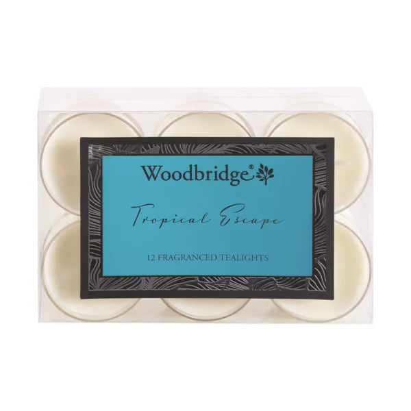 Tropical Pack Of 12 Scented Tealights