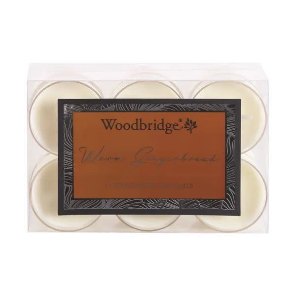 Gingerbread Pack Of 12 Scented Tealights