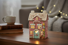 Load image into Gallery viewer, The Bookshop glowing with tealight - lifestyle shot
