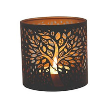 Load image into Gallery viewer, Tree Of Life Black Wax Melt Burner &amp; Candle Holder - KELLY&#39;S SMELLIES
