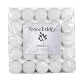 Pack Of 25 White Jumbo 8 Hour Tealight