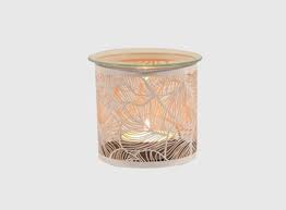 White Botanicals Wax Melt Burner & Candle Holder - KELLY'S SMELLIES