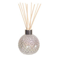 Clear Glass Reed Diffuser Vase Complete With Reeds - KELLY'S SMELLIES