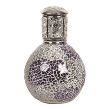Load image into Gallery viewer, Purple &amp; Silver Mosaic Fragrance Lamp - KELLY&#39;S SMELLIES

