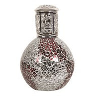 Red & Silver Mosaic Fragrance Lamp - KELLY'S SMELLIES