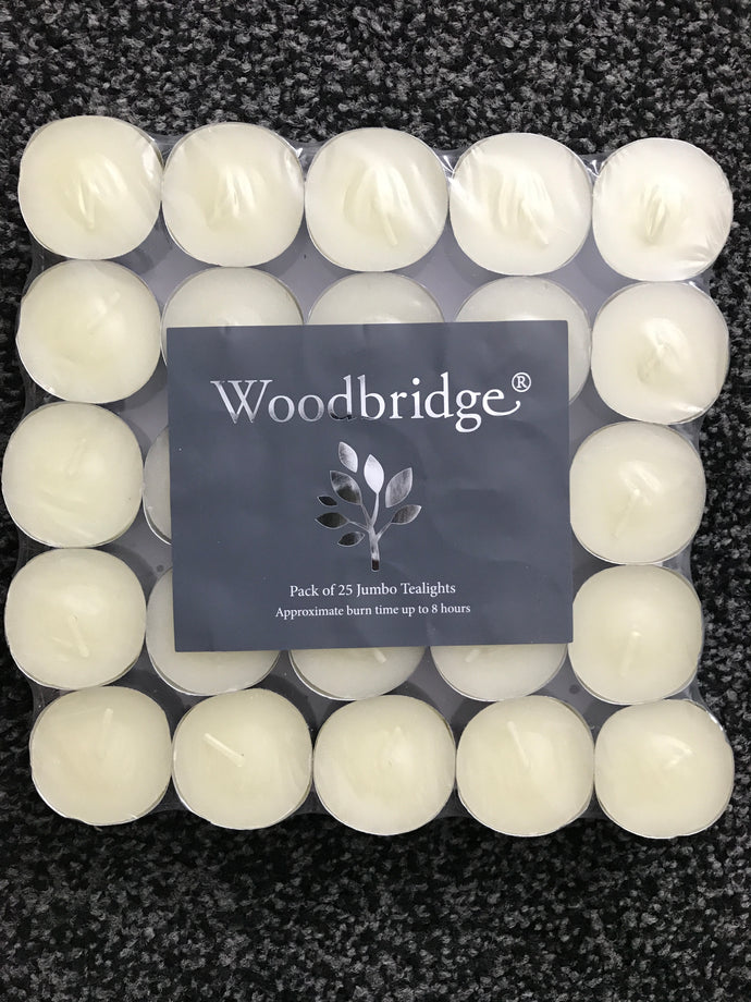 Woodbridge Jumbo Tealights - KELLY'S SMELLIES